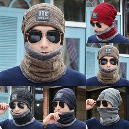 Knitted wool hat with fleece and thickness creative ear-protector cap