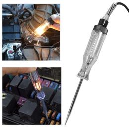 Diagnostic Tools 1 Pcs Systems Long Probe Continuity Test Light Car Voltage Circuit Tester 6V/12V/24V DC No Battery-powered Accessories