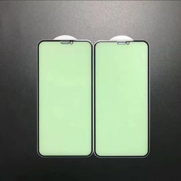 Green Eye Protection Tempered Glass Screen Protector For IPHONE 13 12 11 PRO MAX XR XS 6 7 8 PLUS 500PCS/LOT NO RETAIL PACAKGE