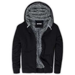 Buratti Men Hoodie Sweatshirt Slim Fit Winter Fashion Pullovers Warm Pocket Hooded Jacket ERKEK SWEAT 575708 201113
