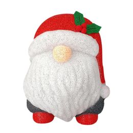 Lamp Covers & Shades Christmas Porch Light For Santa Claus Gnome Penguin Lampshade Hangings Fits Front Door Garage Indoor Crystal Texture Co