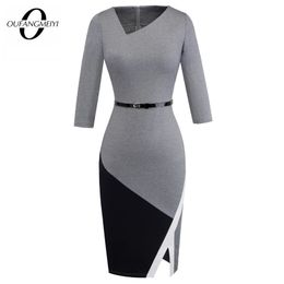 Knee Length Formal Dresses For Work Oferta Online | DHgate.com