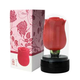 NXY Vibrators Japanese Rends Spring Rose Jump Egg Sucking Tongue Licking Teasing Stimulation Clitoris Female Massage Masturbation Device Fun 0127