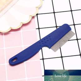 fine toothed flea flee metal nit head hair lice comb with handle for kids pet