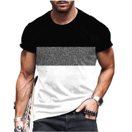 T Shirt For Men Striped Fashion Mens Summer T-shirts Male Oversized Tee Shirt Print Funny Casual t Shirt for Man Casual