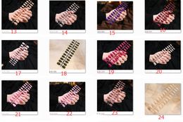 nice Colours matte Colours Manufacturers price pointed a nail strips article 24 pcs frosted finished wear nail nail Full Cover Tips False Nails