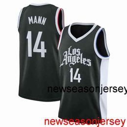100% Stitched Terence Mann #14 2020-21 Basketball Jersey Cheap Custom Mens Women Youth XS-6XL Basketball Jerseys