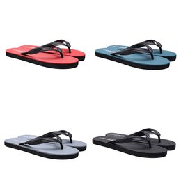 fip men slippers flops summer slide casual beach shoes black red blue designer fashion hotel outdoor mens slipper