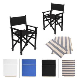 Chair Covers 4pcs Director Replacement Canvas Cloth In 4 Colours Garden Outdoor Set For Cool (Chair NOT Included)