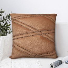 Cushion/Decorative Pillow Leather Pillowcase Backpack Cushion For Home DIY Printed Chair Hug Decorative