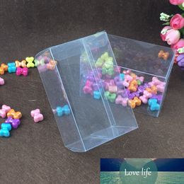 50pcs 7*7*9cm clear plastic pvc box packing boxes pvc Box