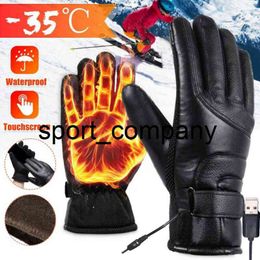Electric USB Heated Gloves Unisex Warm Heating Cycling Motorcycle Gloves For Biking Skiing Hiking Hunting Winter Outdoor