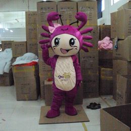 Halloween Purple crab Mascot Costume High quality Cartoon theme character Christmas Carnival Adults Birthday Party Fancy Outfit