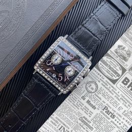 O novo 2021 frank marca de alta qualidade luxo moda quartzo relógios femininos couro watca venda gift251z