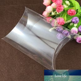 2.5*7.5*9cm 50pcs New Style Clear PVC Pillow Box packaging Wedding Favour /Bridal Candy Gift Boxes Party Supplies souvenir