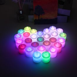 LED electronic candle wholesale night market hot selling stalls supply light flashing birthday colorful toy light concert