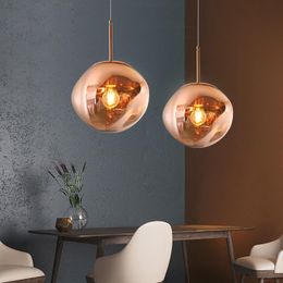 Pendant Lamps Nordic Lava LED Lighting Creative PVC Lights Living Room Diningroom Hanging Light Restaurant Cafe Bar Loft Elegant