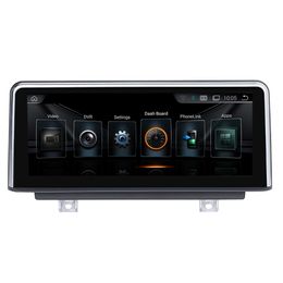 10.25 Inch Double din car dvd stereo player with 4g wifi gps Android 10.0 for BMW 1 Series F20/F21 RHD 2011-2016