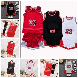 Toddler Boy Summer Clothes Children's Basketball Uniform Baby Girl Tracksuit 2pcs Set Kids Boys Girls Sports Clothes Set Outfit