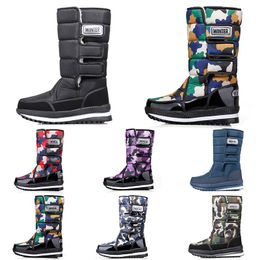 Boots Snow Classics Desconto feminino para homens moda alta mini tornozelo curto bota de inverno garotas meninas homens botas aquecem algodão pêlo não deslizamento ao ar livre 91 ies