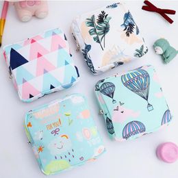 Storage Bags Waterproof Tampon Bag Cute Sanitary Pad Pouches Portable Makeup Lipstick Key Earphone Data Cables Organiser Toy