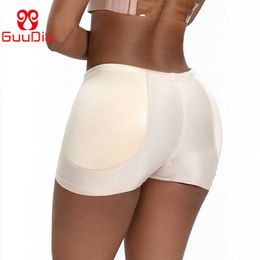 GUUDIA Butt Lifter Shaper Women Ass Padded Panties Slimming Underwear Body Shaper Hip Enhancer Sexy Tummy Control Panties Waist 210708