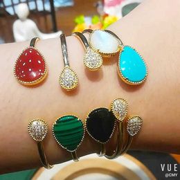 missvikki Luxury Gorgeous Opal Bracelet Necklace Earrings Ring Jewellery for Bridal Wedding Daily Party Jewellery Elegant Super Gift H1022