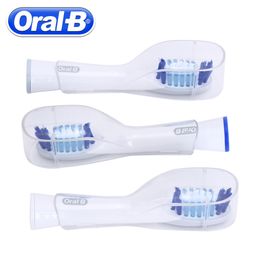 Oral B Transparent Electric Toothbrush Heads Cap Remove Dust Travel Toothbrush Cover Protective Cover Oral Hygiene