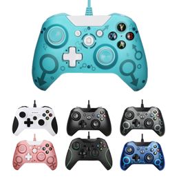 USB Wired Game Controller joysticks For Xbox One S Video Game Mando For Microsoft Xbox One Slim Controle For Windows PC Gamepad