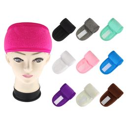 Other Bath & Toilet Supplies Face Wash Headband With Magic Buckle Ant Cloth Makeup Yoga Sports Outdoor Running Headband Headbands XG0053