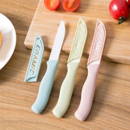 SHAI High-Quality Mini Knife Colourful 3 inch Handle Ceramic Paring Kitchen Knives Accessories
