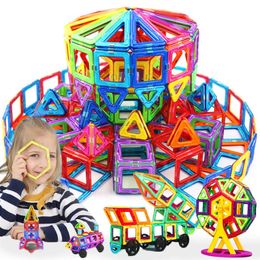 Magnetism Magnetic Designer Constructor Toy for Boys Girls Magnetic Building Blocks Magnet Educational Toys for Children Q0723