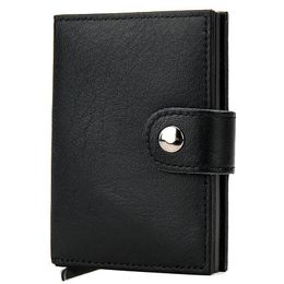Wallets Luufan Genuine Leather Male Wallet Fashion Men Coin Purse Top Quality Card Holder Short For Women Money Bag