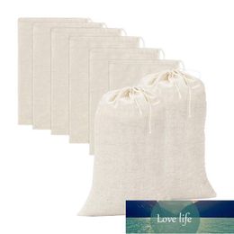 Pieces Large Muslin Bags Cotton Drawstring Bags,Tea Brew (8 X 12 Inches) Storage