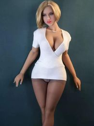 sex doll half life size Canada - 2022 Brand new sex doll 160 cm adult silicone oral vagina realistic full pussy Japanese plump curvy man ass sex toys adult love do