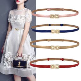 Children Belts Kids Dress Girls Accessories Leather Pearl Buckle Abdominal Belt Fashion