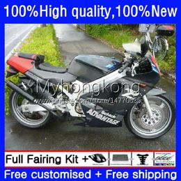 Fairings Kit For SUZUKI 250CC Black grey RGV250 SAPC VJ21 RGVT250 Body 31No.29 RGVT-250 RGV-250 VJ22 88 89 90 91 92 93 RGVT RGV 250 1988 1989 1990 1991 1992 1993 Bodywork