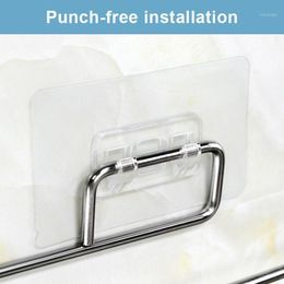 Toilet Paper Holders High Holder Stainless Steel Bathroom Suction Hanger Tissue Rack Kitchen Towel Hanging LG66