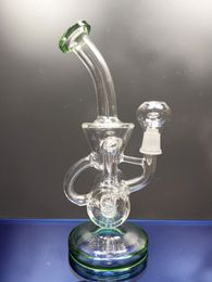 Triangle glass bong recycler heady oil rigs unique dab rigs water pipes beaker smoking pipe 14.4mm joint cheechshop