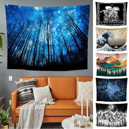 Tapestries Fashion Printing Tapestry Personality High Cold Decoration Home Blankets