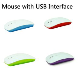 Personalised Computer Mouse Favour Sublimation Wireless Mice USB Interface Super Slim Optical Mouses For Laptop