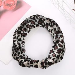 Hair Clips & Barrettes COSYOO Fashion Women Scrunchies Leopard Print Breathable Elastic Band Yoga Headband For Girls Accessories