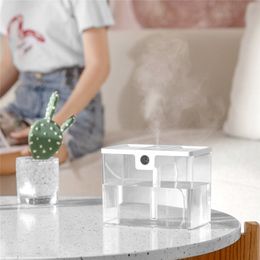 NEW USB Humidifier Humidity Display Household Sundries Large Capacity Facial Moisturizing Home Desktop Air Humidification