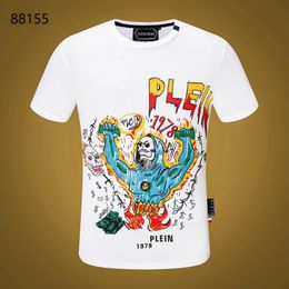 PLEIN BEAR T SHIRT Mens Designer Tshirts Brand Clothing Rhinestone Skull Men T-shirts Classical High Quality Hip Hop Streetwear Tshirt Casual Top Tees PB 11435