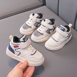 Children Shoes Warm Winter Autumn Kids Trainers High Top Sneakers Boys Tennis Sports Running Shoes Star Stripes Casual Shoes G1025