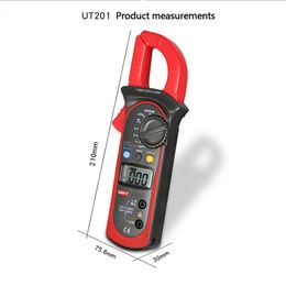 Professional Electrical Instruments UT201 Digital Clamp Metre AC/DC voltage 600V AC 400A multimeter