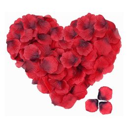 Decorative Flowers & Wreaths 100pcs Fake Rose Petals Girl Toss Silk Petal Artificial Flower For Wedding Party Home Decoration Accessories