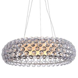 Modern Pendant Lamps Plastic Beads Foscarini Caboche Living Room Luxury Creative Stair Case Kitchen Restaurant Pendant Lighting Fixtures