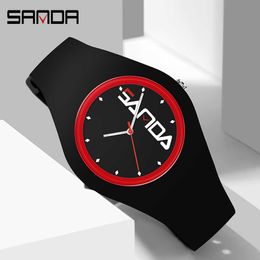SANDA Classic Brand Women Men water proof Sport Watch Quartz Digital Simple Watch Luxury Analog Student Fashion Wrist Watches G1022