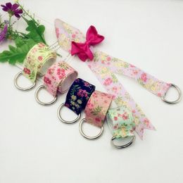 30pcs Spring Daisy Flower Ribbon Bow Holder Hair Barrette Organiser